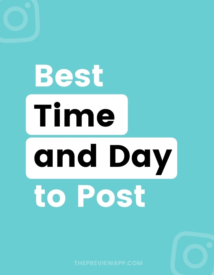 best time to post on instagram