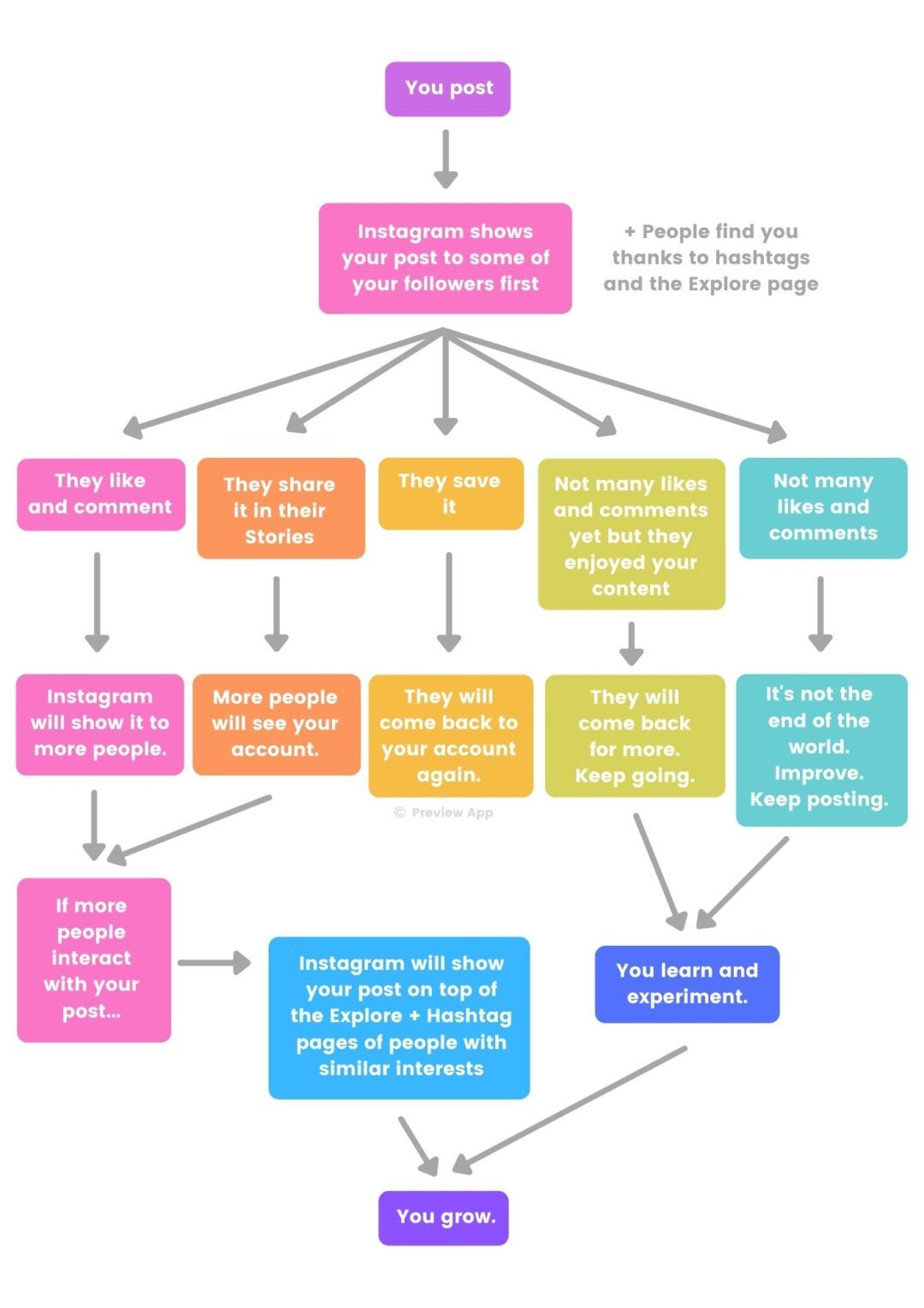 how instagram algorithm works