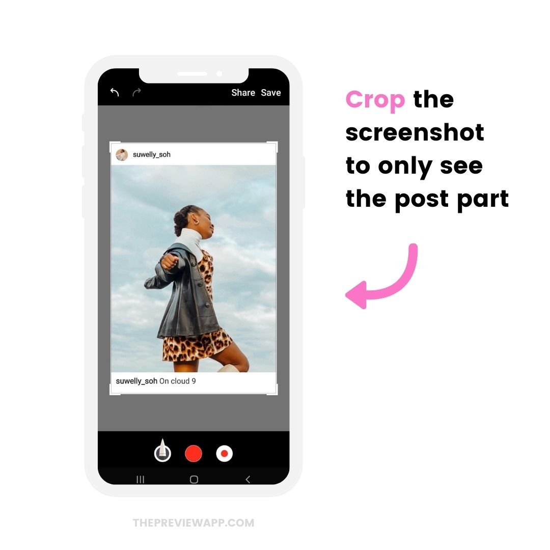 How to add a background photo when sharing feed post in your Instagram Story