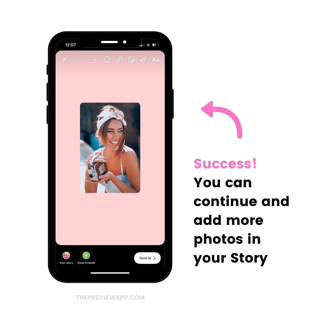 How to Add Multiple Photos in one Insta Story