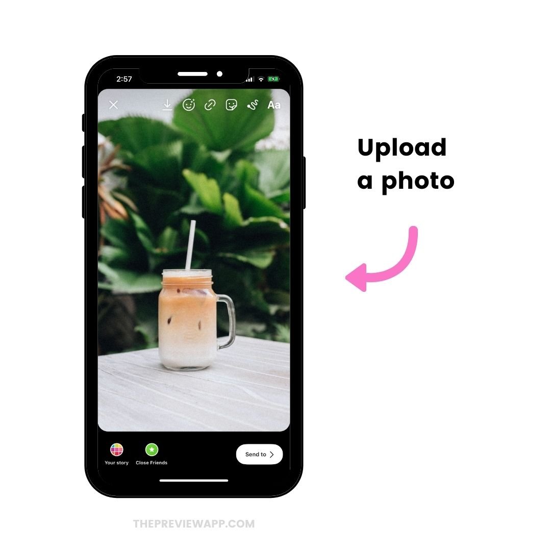 How to change background color in Instagram Story?