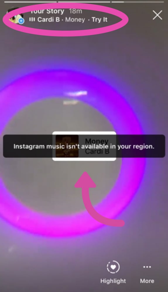 Music Feature on Instagram Reels