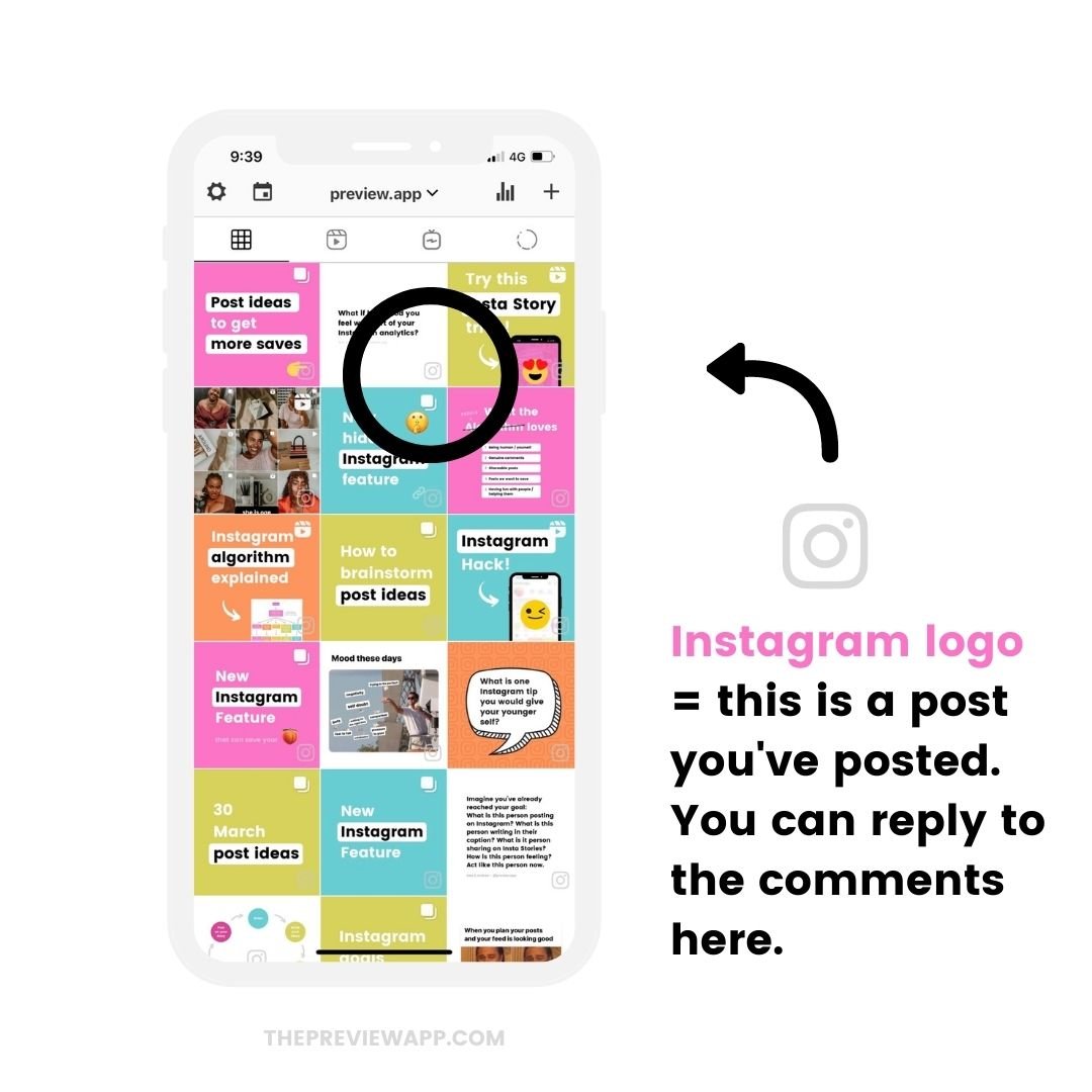 How to manage Instagram comments with Preview