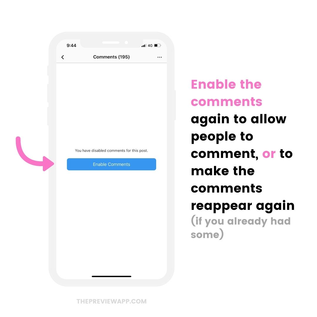 How to manage Instagram comments with Preview