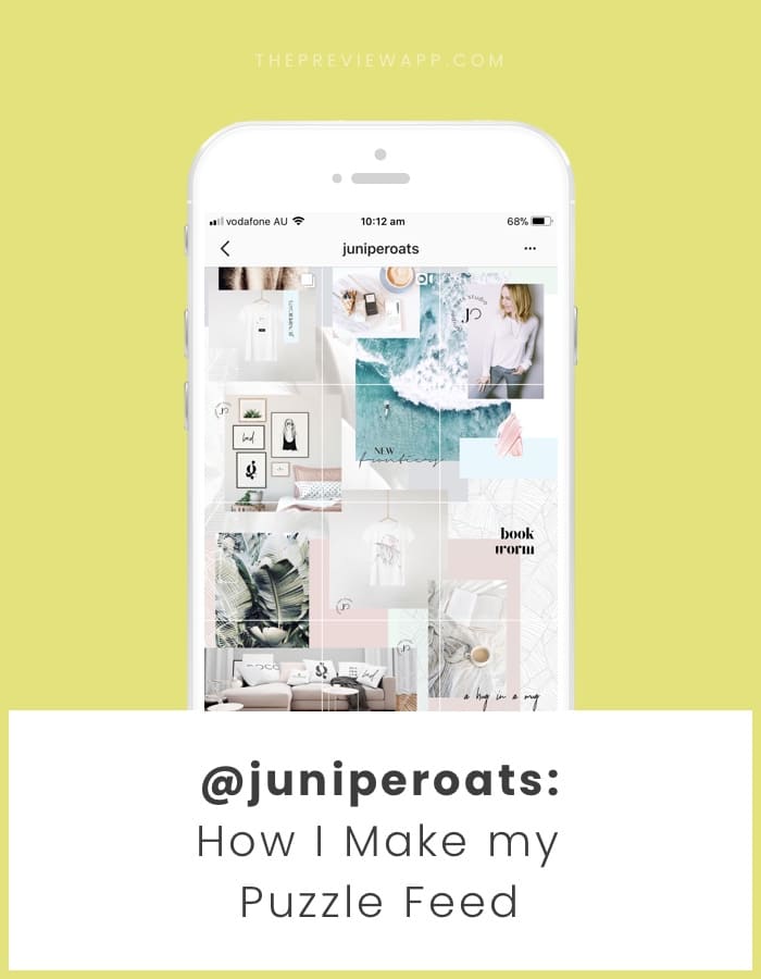 How to make a beautiful Instagram grid feed?