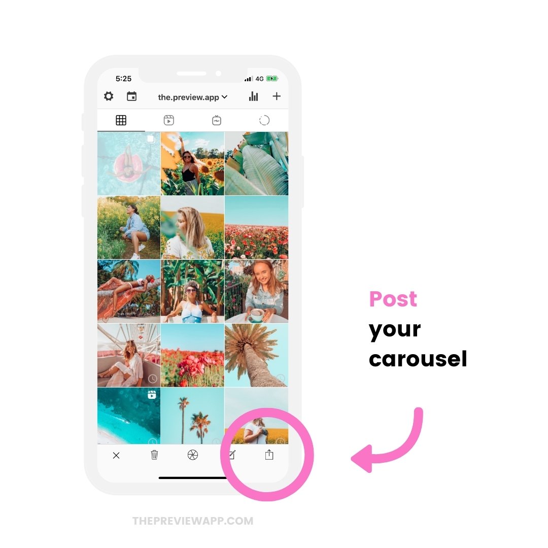 How to schedule Instagram Carousel Posts