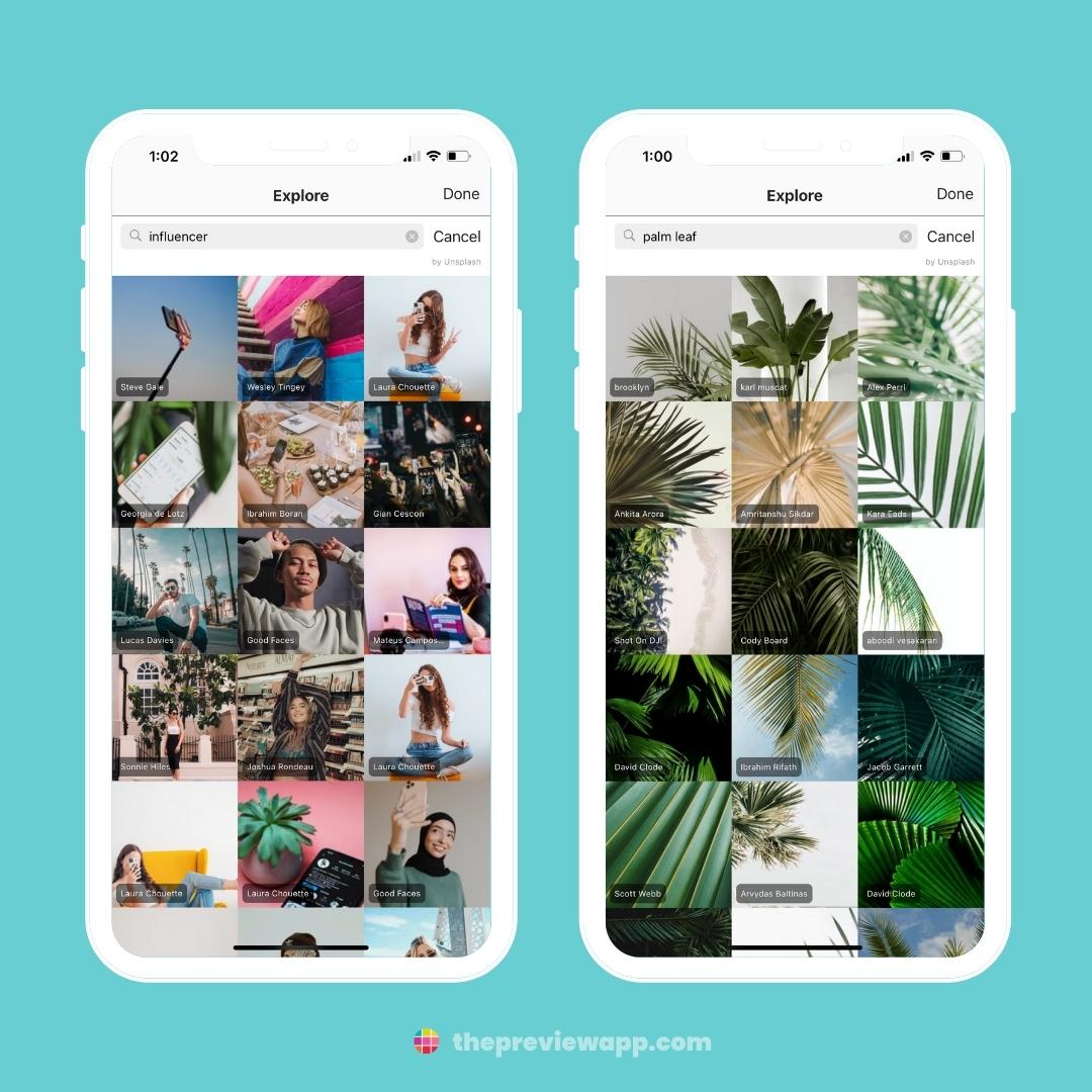 how to use preview app instagram feed