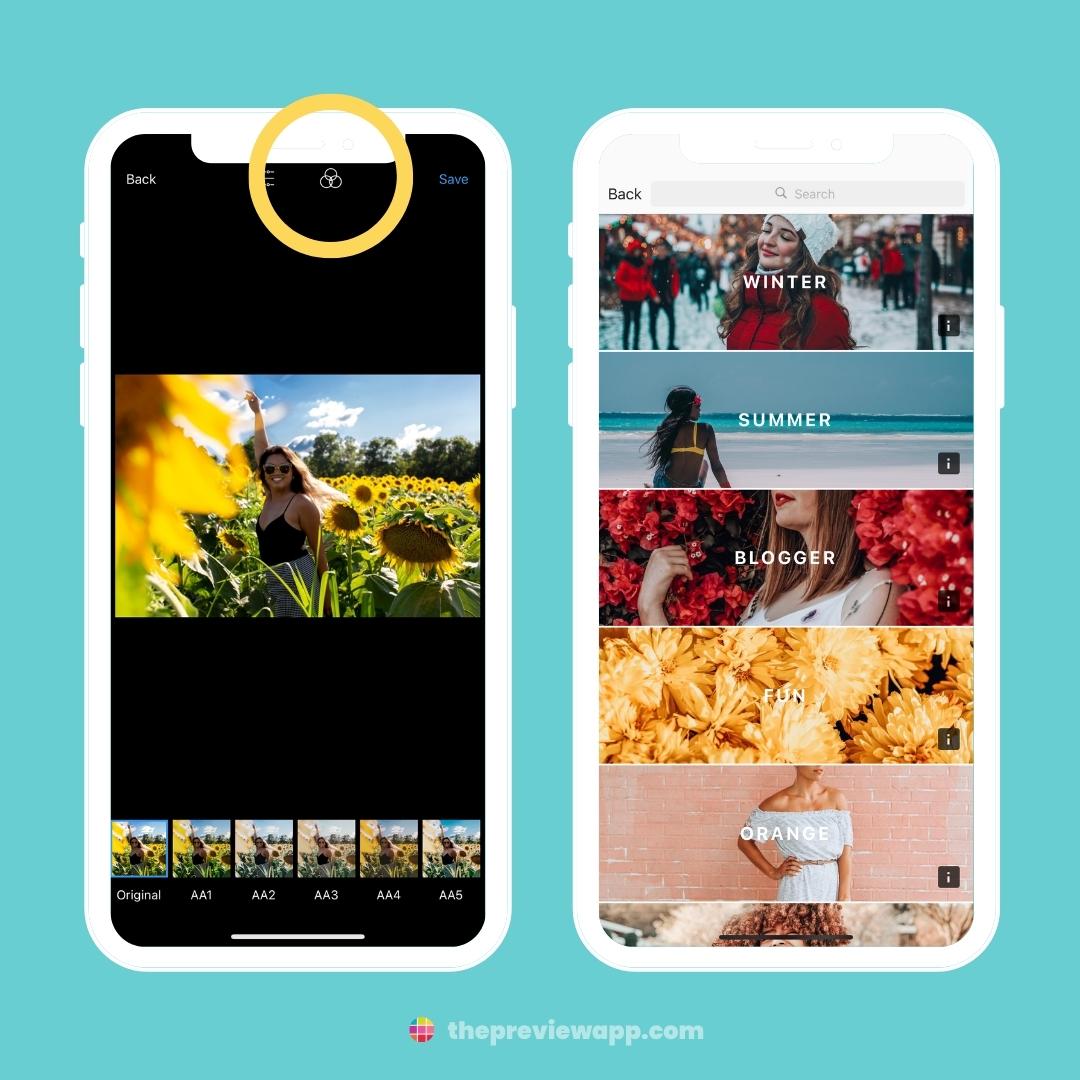 how to use preview app instagram feed