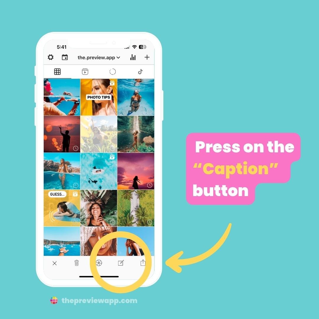 how to use preview app instagram feed