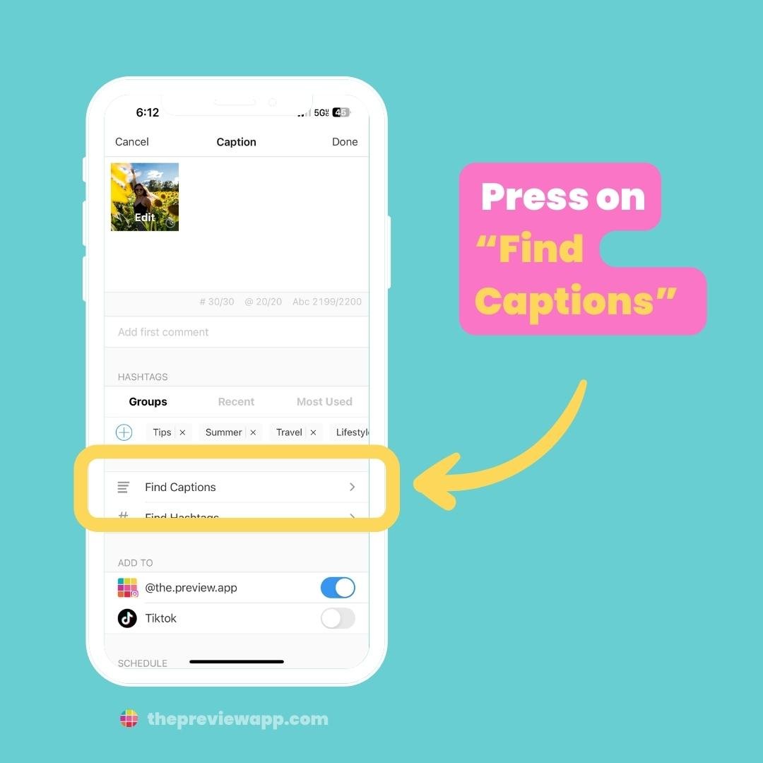 how to use preview app instagram feed