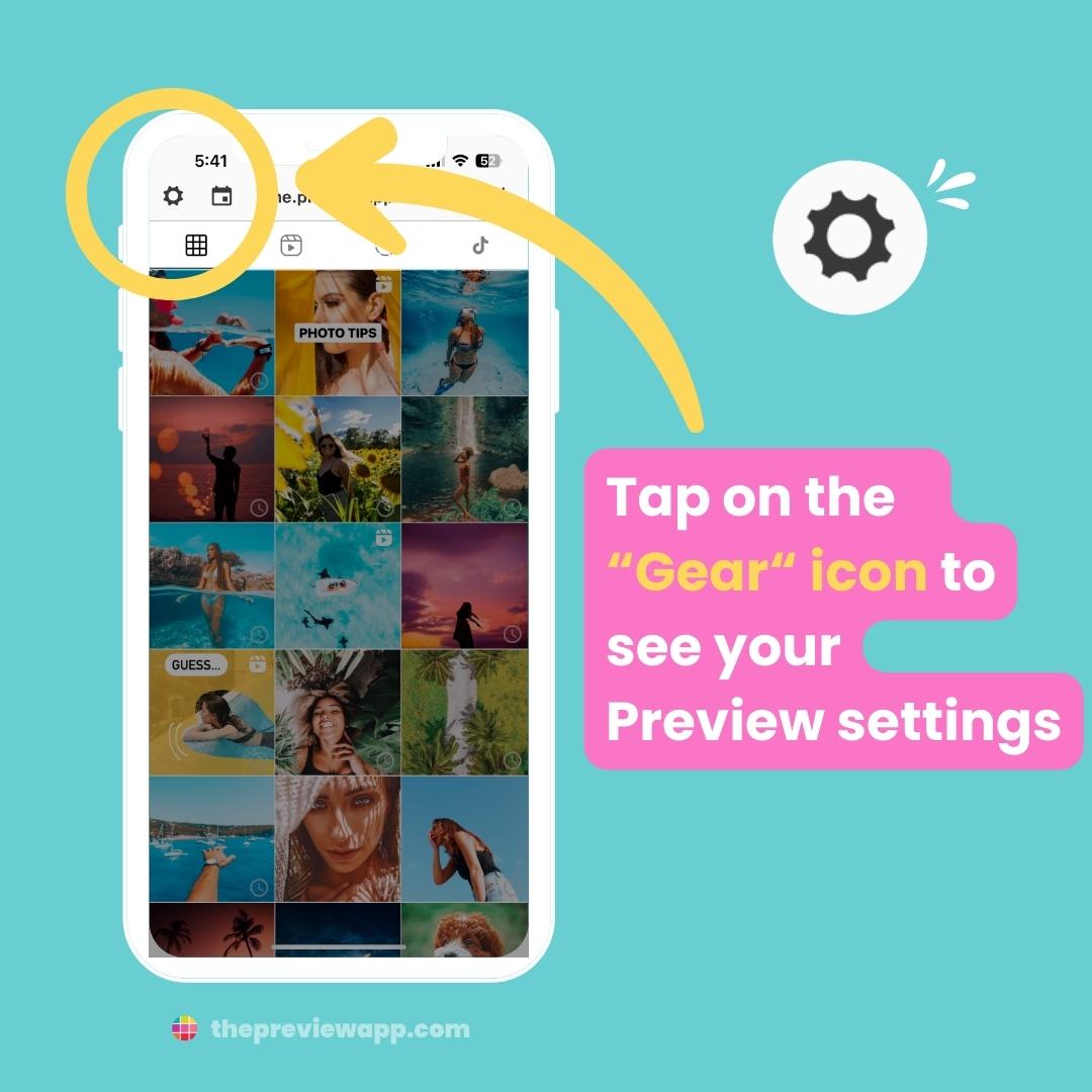 how to use preview app instagram feed