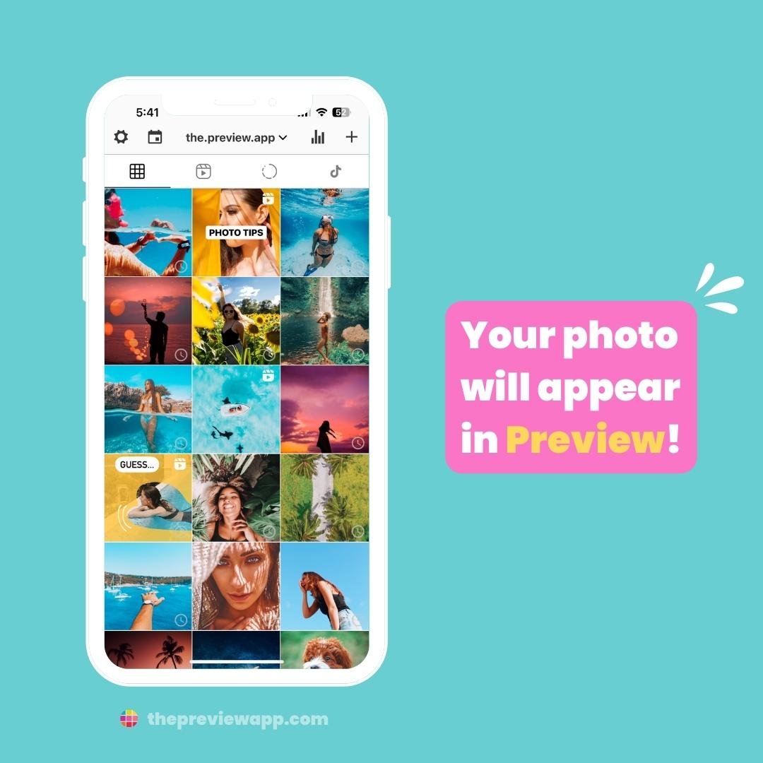 how to use preview app instagram feed