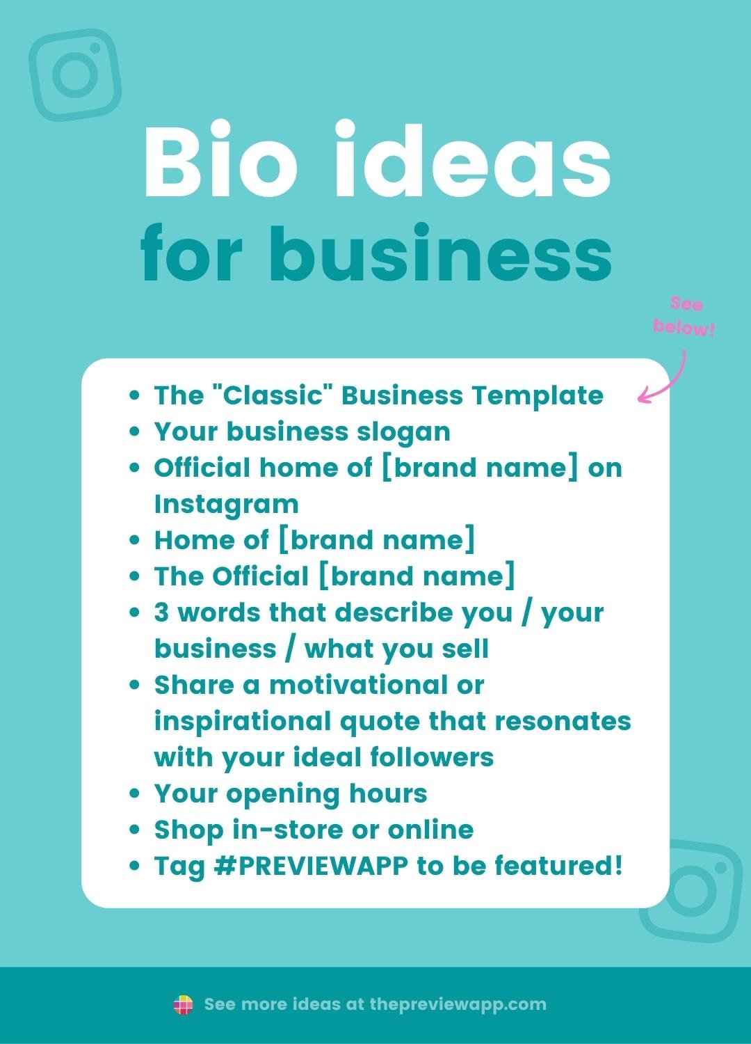 instagram bio ideas
