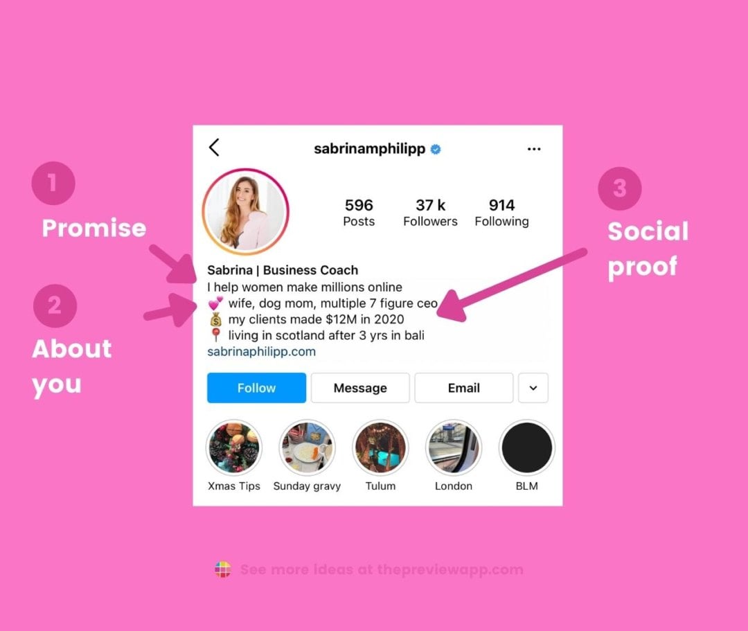 instagram bio ideas