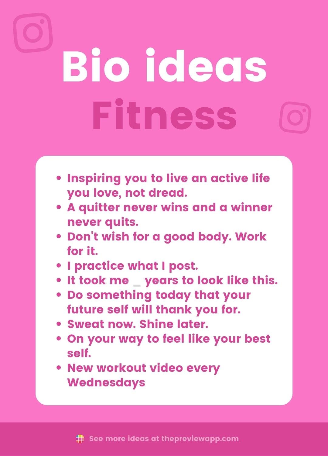 instagram bio ideas