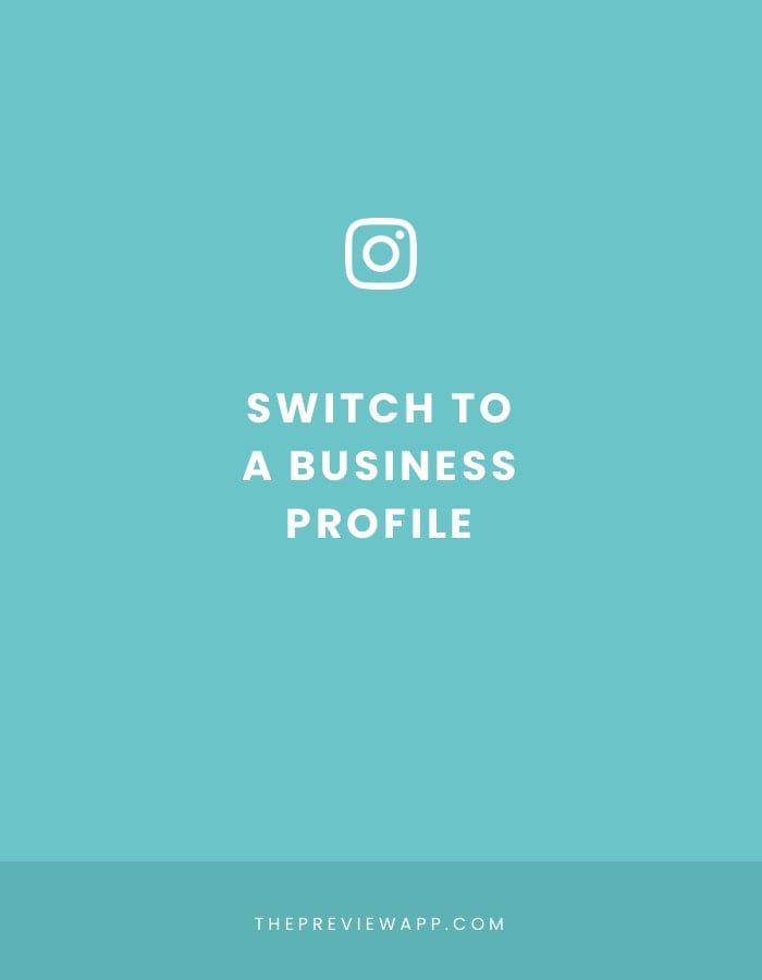 How to Switch to an Instagram Business Account?